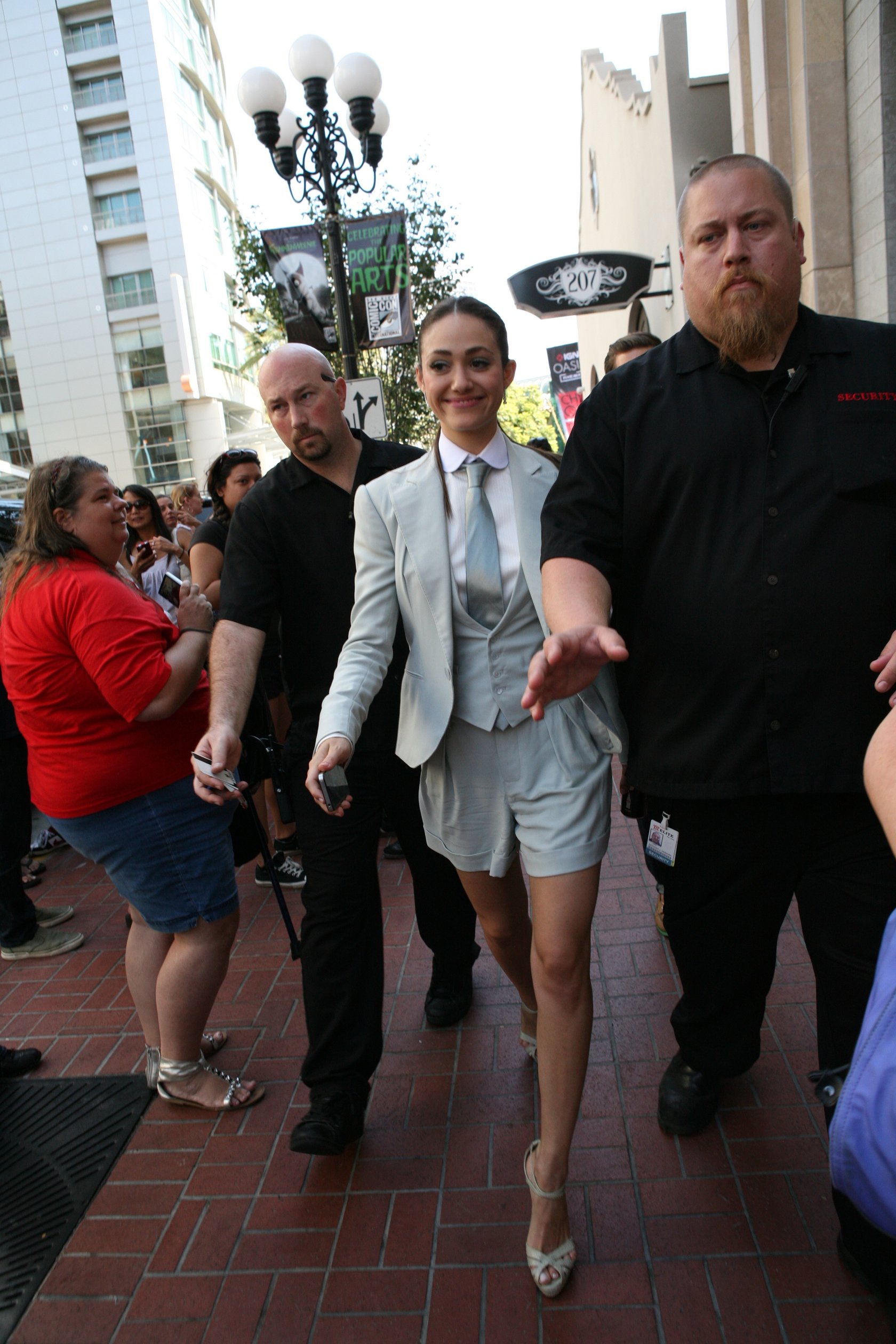 Emmy Rossum - Comic-Con day promoting 'Shameless' on July 14, 2012