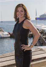 Erica Durance Saving Hope photocall at Palais des Festivals in Cannes 10/8/12 