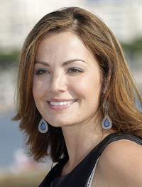 Erica Durance Saving Hope photocall at Palais des Festivals in Cannes 10/8/12 