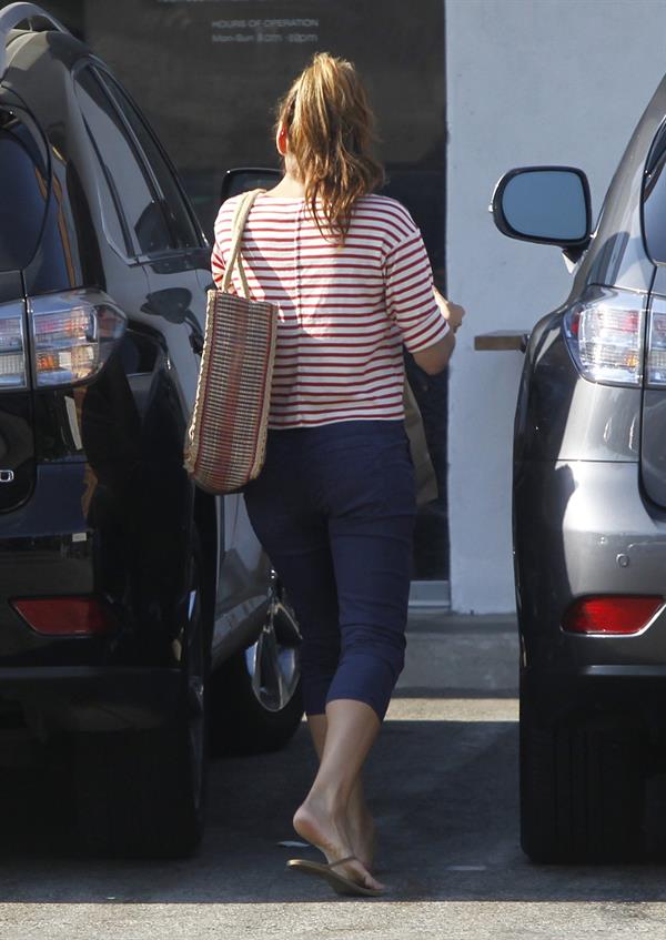 Eva Mendes shopping in LA on August 1, 2012