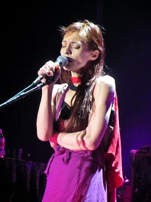 Fiona Apple - Performing at the Hollywood Palladium - July 29, 2012