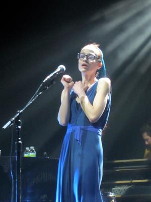 Fiona Apple - Performing at the Peobody Opera House - St. Louis, MO - July 14, 2012