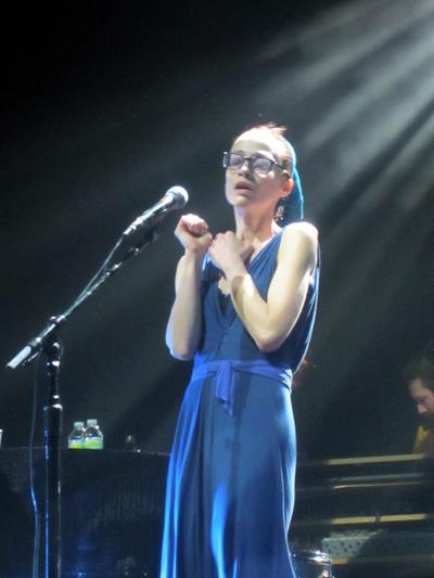 Fiona Apple - Performing at the Peobody Opera House - St. Louis, MO - July 14, 2012
