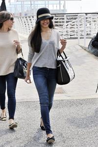 Freida Pinto - Arrives in Venice for the 69th Venice Film Festival - September 6, 2012