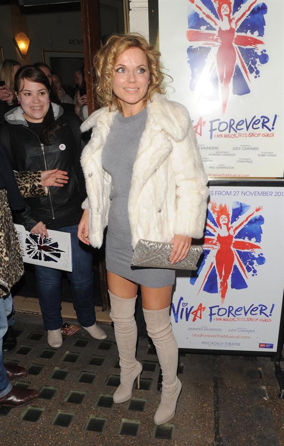 Geri Halliwell 'Viva Forever' at the Piccadilly Theatre in London 12/18/12 
