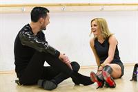 Geri Halliwell The Factor' Behind the scenes in London - November 9, 2012