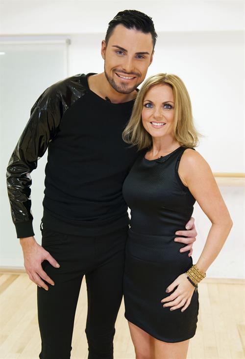 Geri Halliwell The Factor' Behind the scenes in London - November 9, 2012