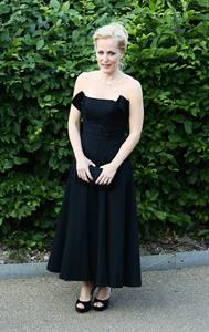 Gillian Anderson Fashion Rules Exhibition launch party in London July 4, 2013 