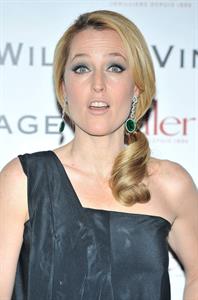 Gillian Anderson attends private dinner hosted by William Vintage February 8, 2013 in London 