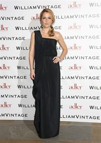 Gillian Anderson attends private dinner hosted by William Vintage February 8, 2013 in London 