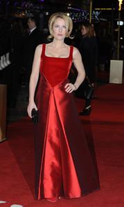Gillian Anderson The World Premiere Of Les Miserables December 5, 2012 