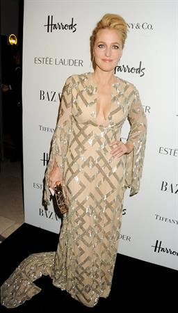 Gillian Anderson  Harper’s Bazaar Women of the Year Awards in London - October 31, 2012 