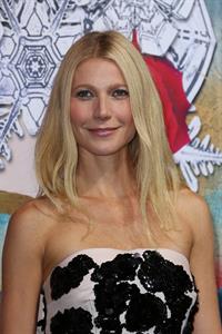 Gwyneth Paltrow Printemps Christmas Decorations Inauguration In Paris -- Nov. 7, 2013 