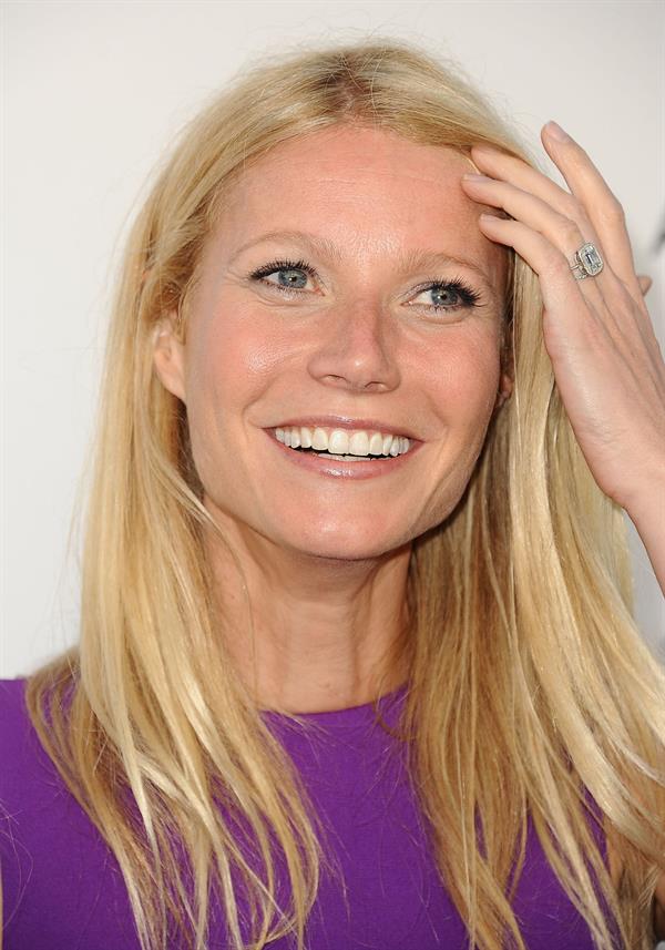 Gwyneth Paltrow Tracy Anderson flagship studio opening in Brentwood 4/4/13 