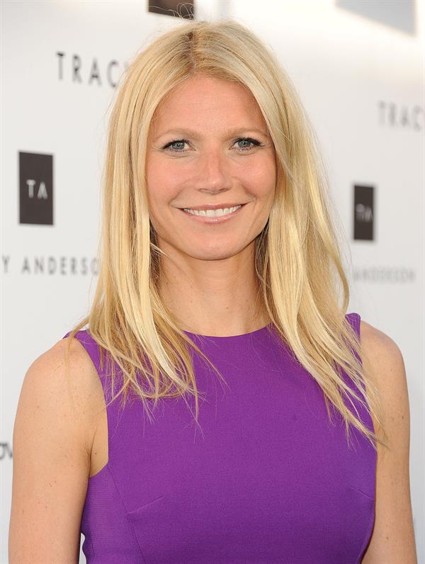 Gwyneth Paltrow Tracy Anderson flagship studio opening in Brentwood 4/4/13 