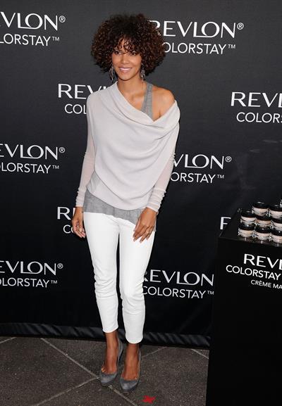 Halle Berry - Revlon ColorStay Whipped Creme Makeup Launch (May 22, 2012)