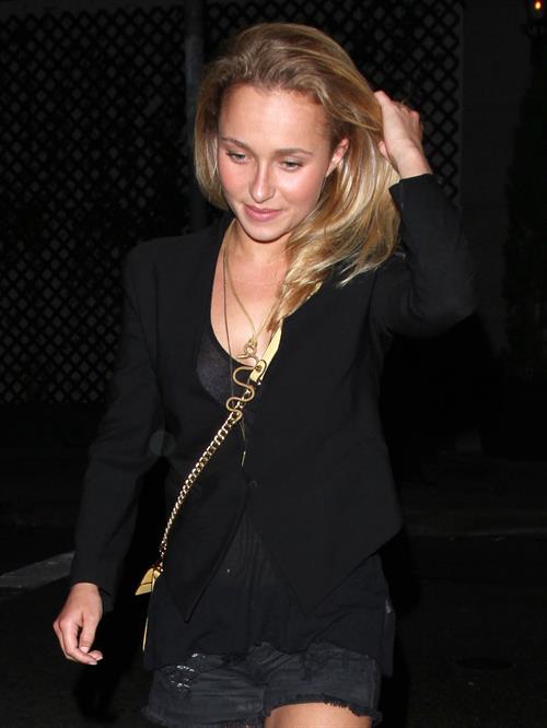 Hayden Panettiere leaving a Nightclub in Hollywood on July 26, 2013