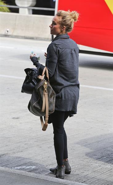 Hayden Panettiere at LAX Airport 5/24/13 