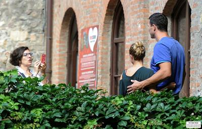 Hayden Panettiere & Wladimir Klitschko checking out the sights in Verona, Italy on June 6, 2013