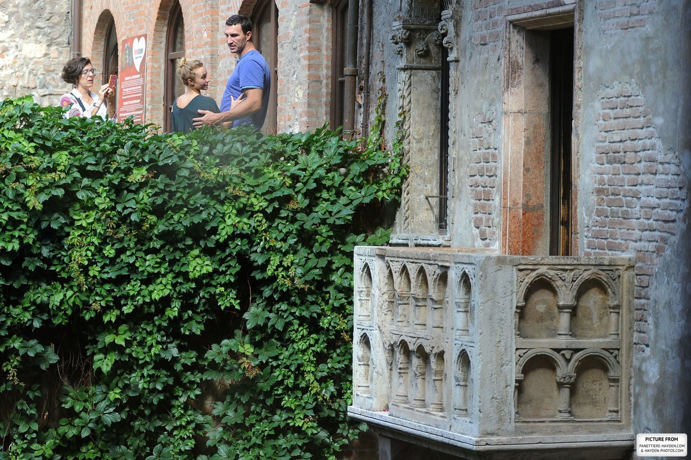 Hayden Panettiere Pictures Hayden Panettiere & Wladimir Klitschko checking out the sights in Verona, Italy on June 6, 2013