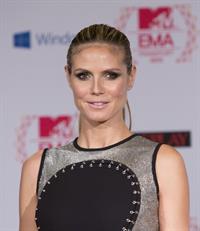 Heidi Klum MTV EMA's 2012 City Hall in Frankfurt on November 10, 2012