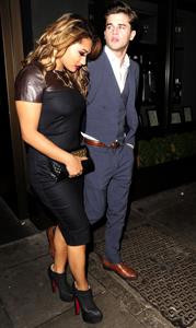 Vanessa White Leaving Novikov Restaurant in London - November 14, 2012 