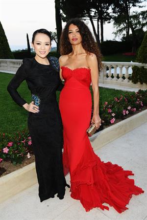 Zhang Ziyi amfars Cinema Against AIDS Gala in Antibes France on May 19, 2011