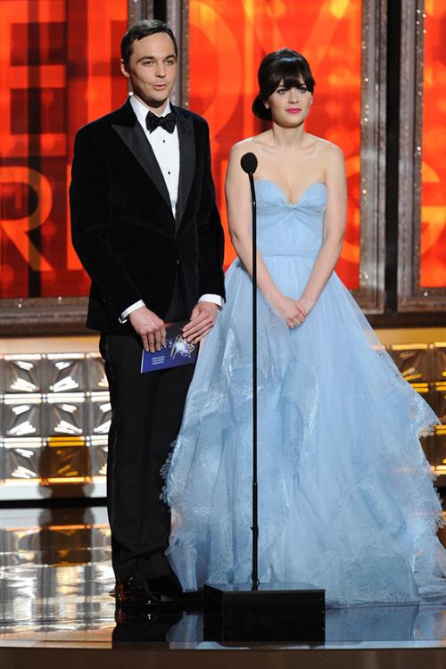 Zooey Deschanel - 64th Primetime Emmys Nokia Theatre LA & After Party Sept 23, 2012