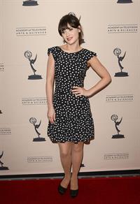 Zooey Deschanel - The Academy of Television Arts & Sciences Performers Peer Group Cocktail Reception in Universal City - Aug 20, 2012