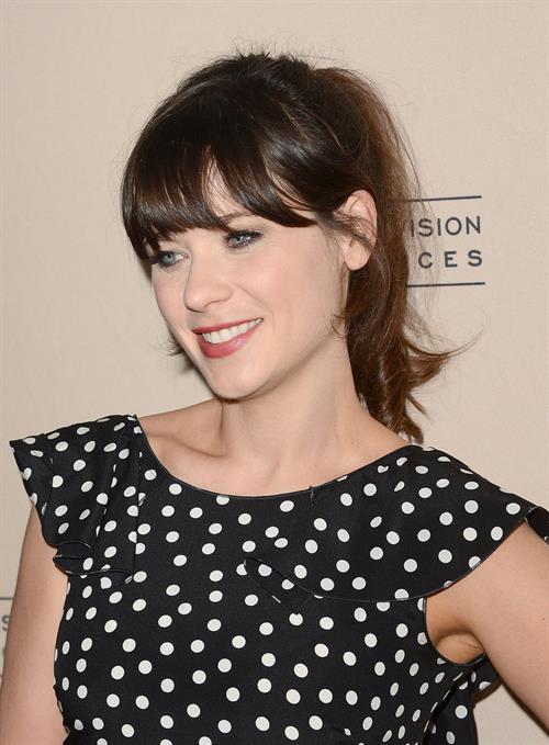 Zooey Deschanel - The Academy of Television Arts & Sciences Performers Peer Group Cocktail Reception in Universal City - Aug 20, 2012