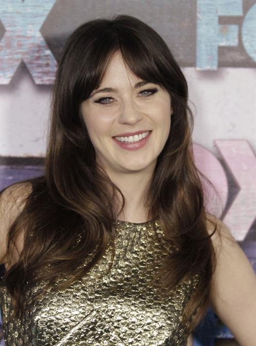Zooey Deschanel - Arrives the FOX All-Star Party Soho House in West Hollywood 23.07.12