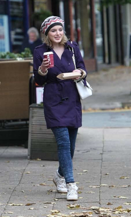 Helen Flanagan in Cheshire - October 2, 2012 