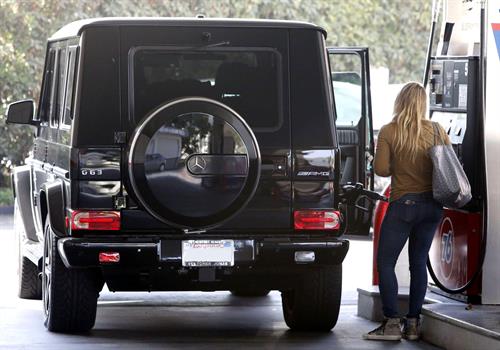 Hilary Duff in Los Angeles 10/27/13  
