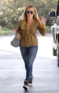 Hilary Duff in Los Angeles 10/27/13  