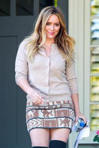 Hilary Duff in Beverly Hills 10/10/13  