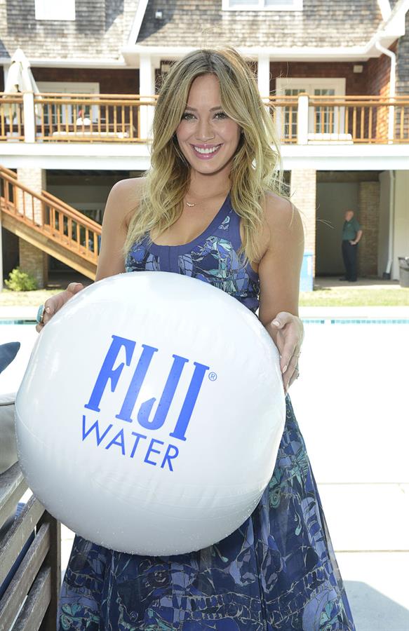 Hilary Duff - Fiji Water Days of Summer 7/20/13  
