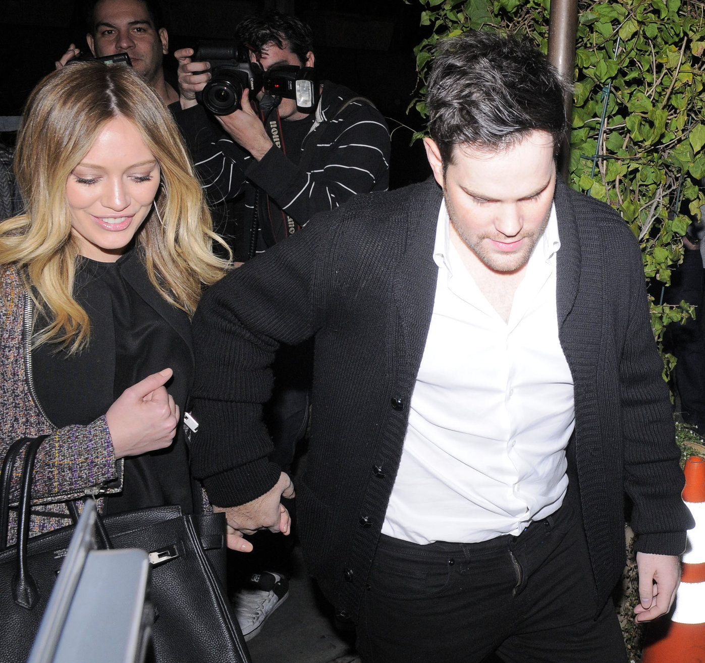 Hilary Duff - Night out in Los Angeles on January 26, 2013