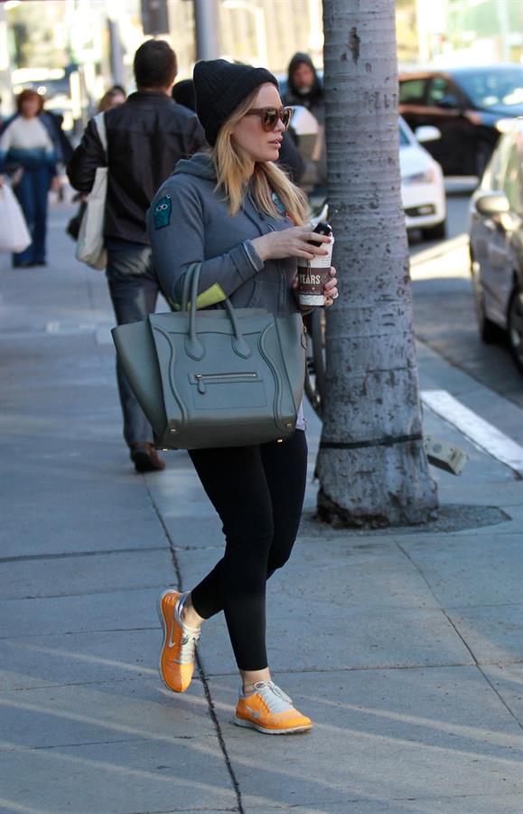 Hilary Duff Leaving a doctor’s office in Beverly Hills - Jan 16 2013 
