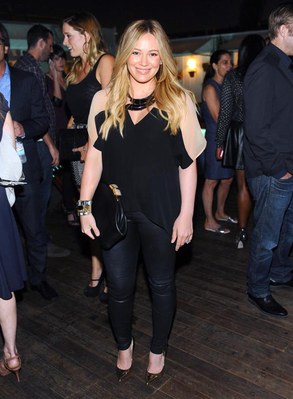 Hilary Duff - The Hollywood Reporter celebrates 'The Mindy Project' in West Hollywood on August 25, 2012