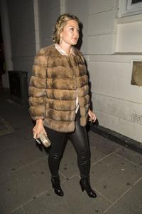 Holly Valance The Brompton Club in London - October 18, 2012 