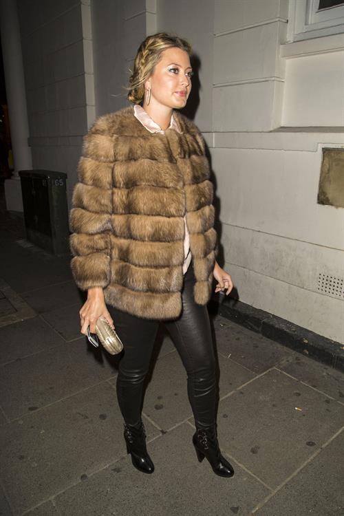 Holly Valance The Brompton Club in London - October 18, 2012 