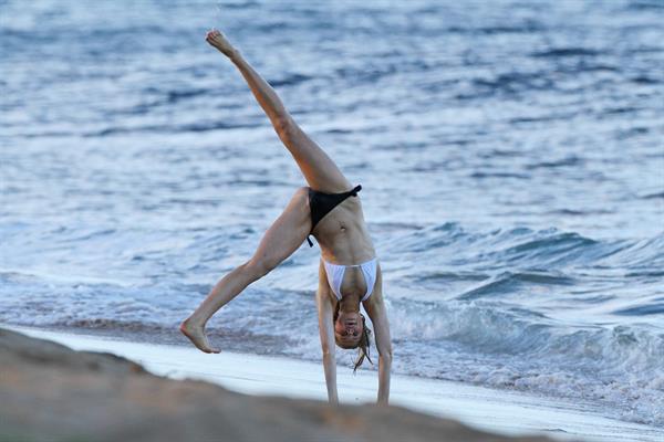 Ireland Baldwin bikinis at beach in Maui 10/21/12 