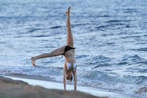 Ireland Baldwin bikinis at beach in Maui 10/21/12 