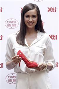 Irina Shayk launches the new TI Footwear Line in Madrid - May 10, 2013
