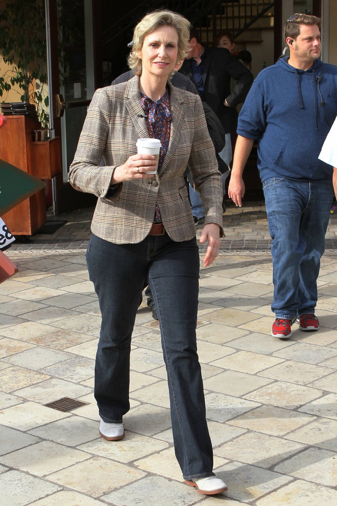 Jane Lynch Visits 'Etra' at The Grove in Los Angeles (December 4, 2012) 