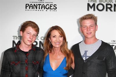 Jane Seymour premiere of 'The Book Of Mormon' at the Pantages Theatre on September 12, 2012 in Hollywood 