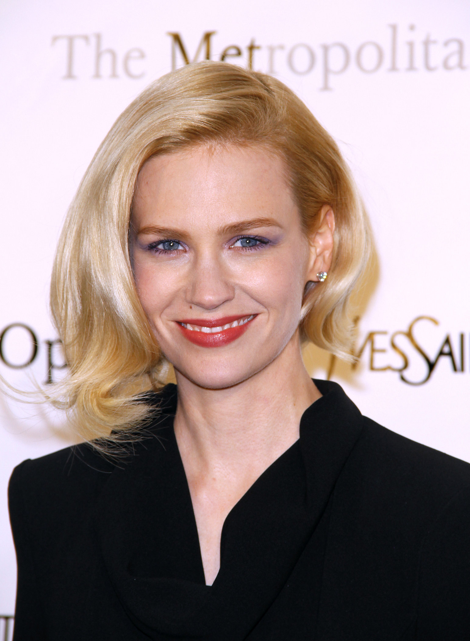 January Jones Metropolitan Opera Gala Premiere of Manon in New York on March 26, 2012 