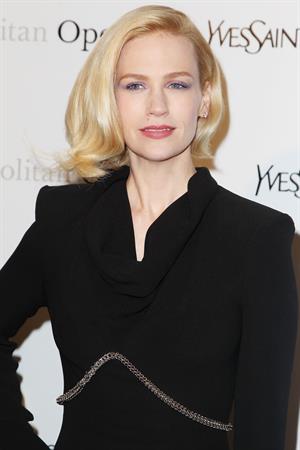 January Jones Metropolitan Opera Gala Premiere of Manon in New York on March 26, 2012 