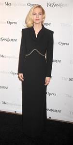 January Jones Metropolitan Opera Gala Premiere of Manon in New York on March 26, 2012 