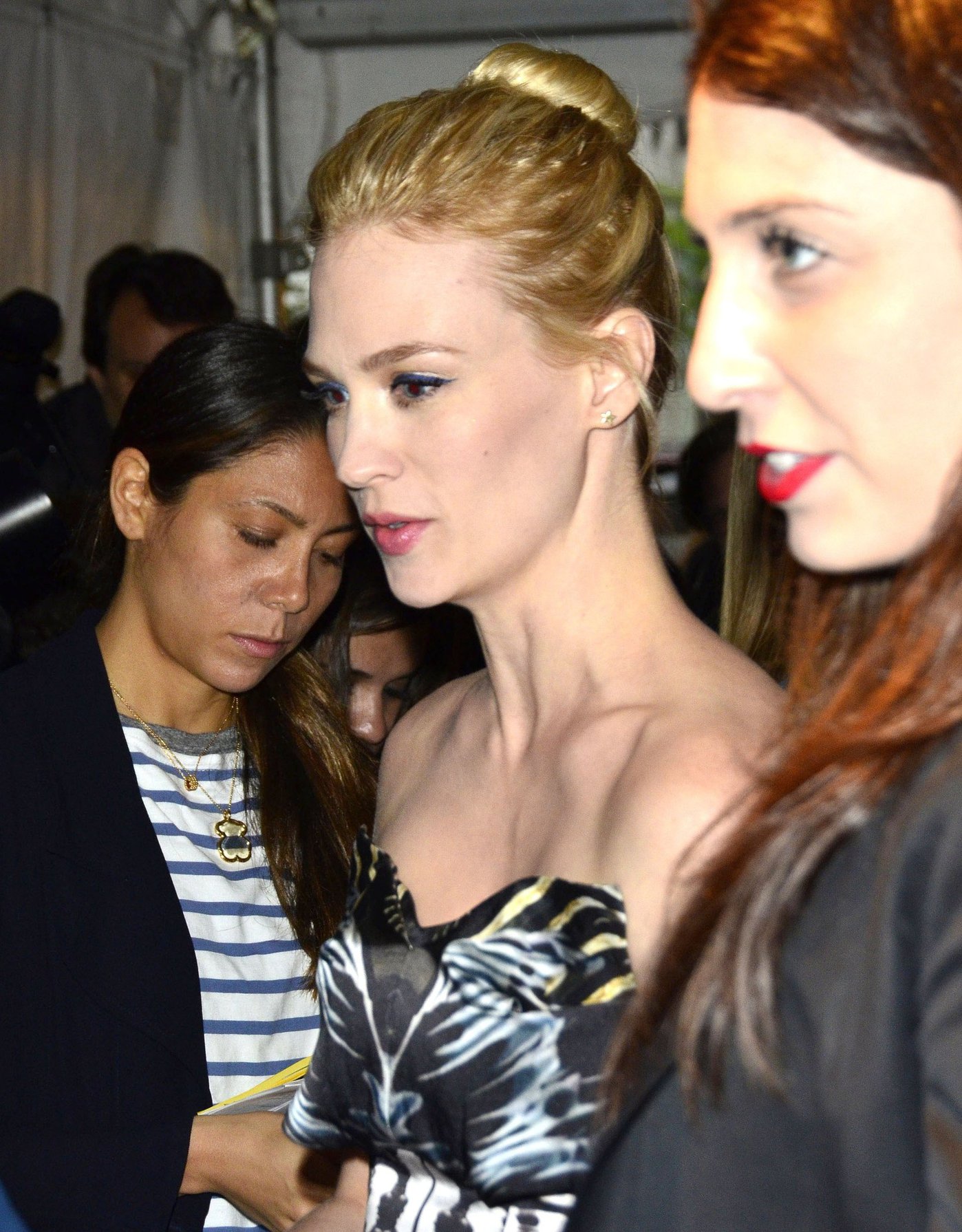 January Jones LA Revolution Bleue screening in New York City on May 5, 2012